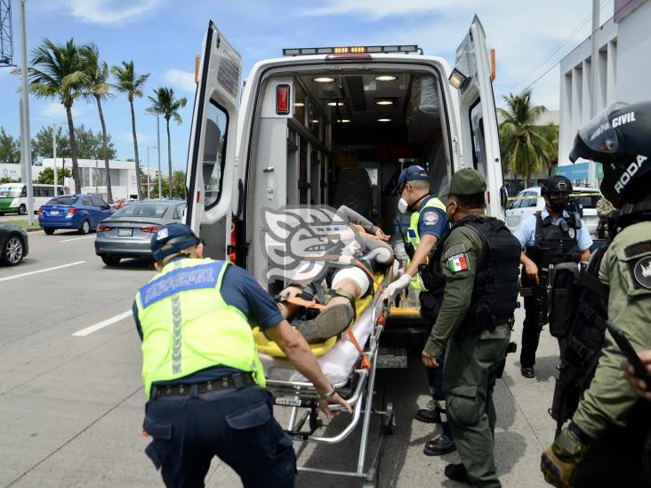 Un hombre muerto tras asalto armado en banco de Boca del Río