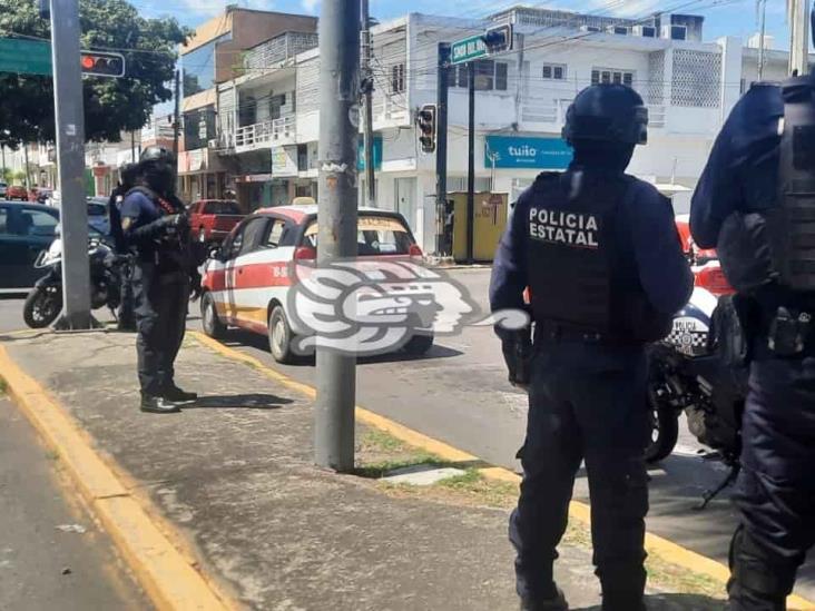 Violento atraco a casa de empeño, termina en persecución en calles de Veracruz