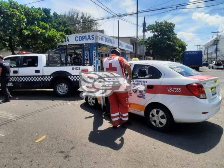 Violento atraco a casa de empeño, termina en persecución en calles de Veracruz