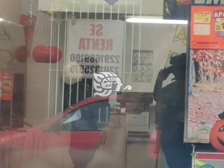 Violento atraco a casa de empeño, termina en persecución en calles de Veracruz