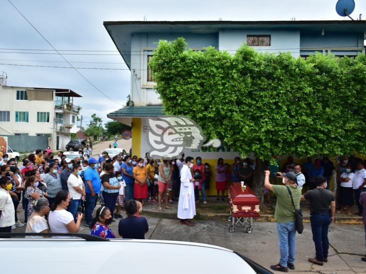 Pobladores exigen justicia por asesinato de El Panza en Acayucan 