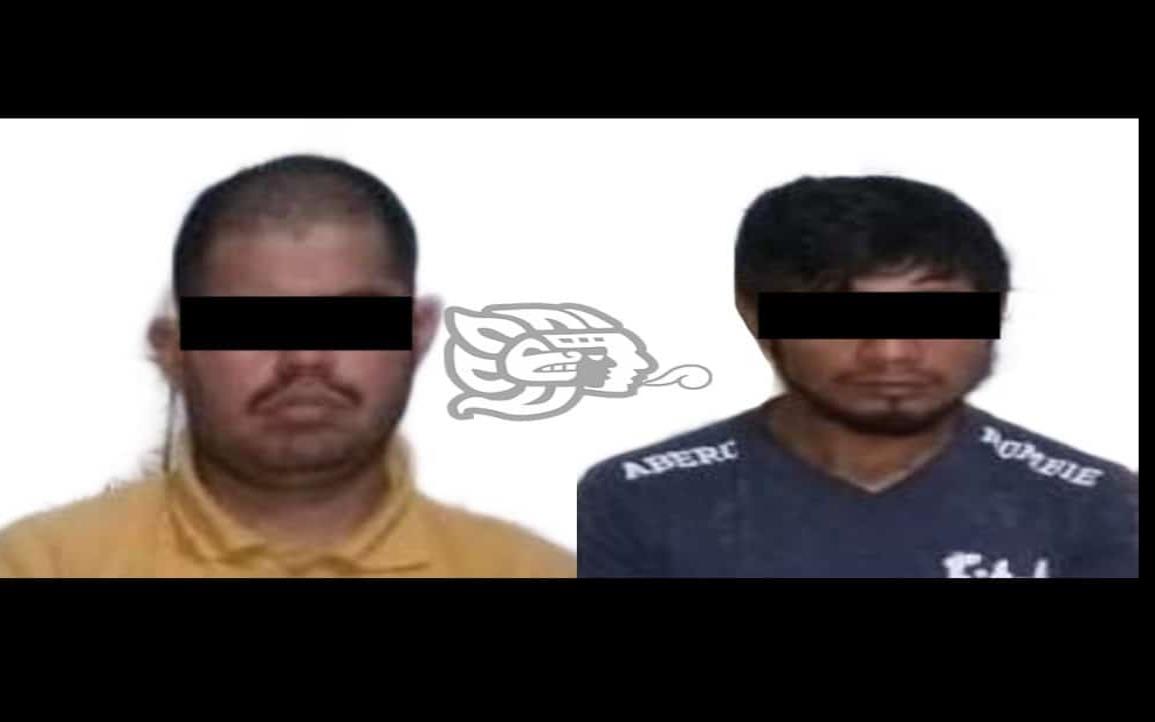 Detiene la SSP a dos narcomenudistas en Nanchital