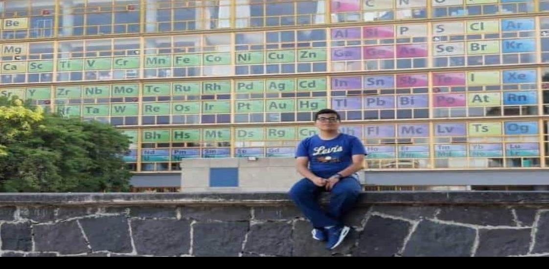 Abraham, genio de Cosolea gana plata en Olimpiada Iberoamericana de Química