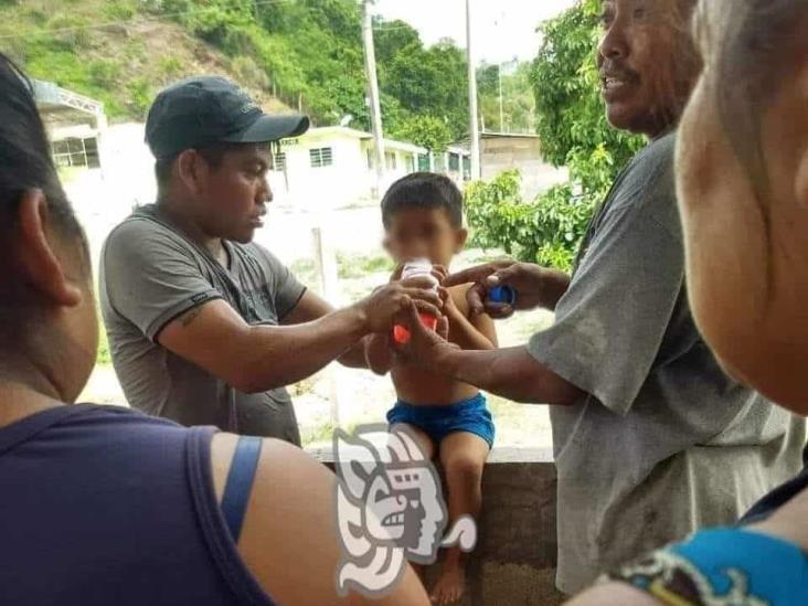 Hallan con vida a menor secuestrado en comunidad de Papantla