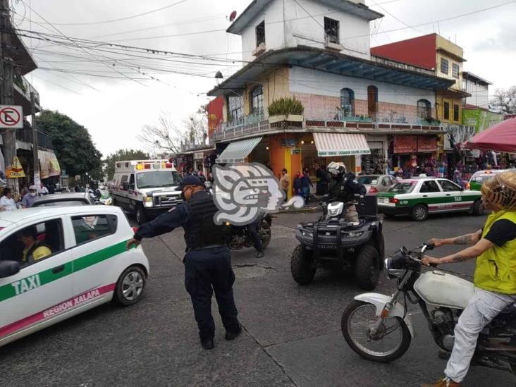 Ejecutan a comerciante en el puente Xallitic en Xalapa; detienen a presunto agresor