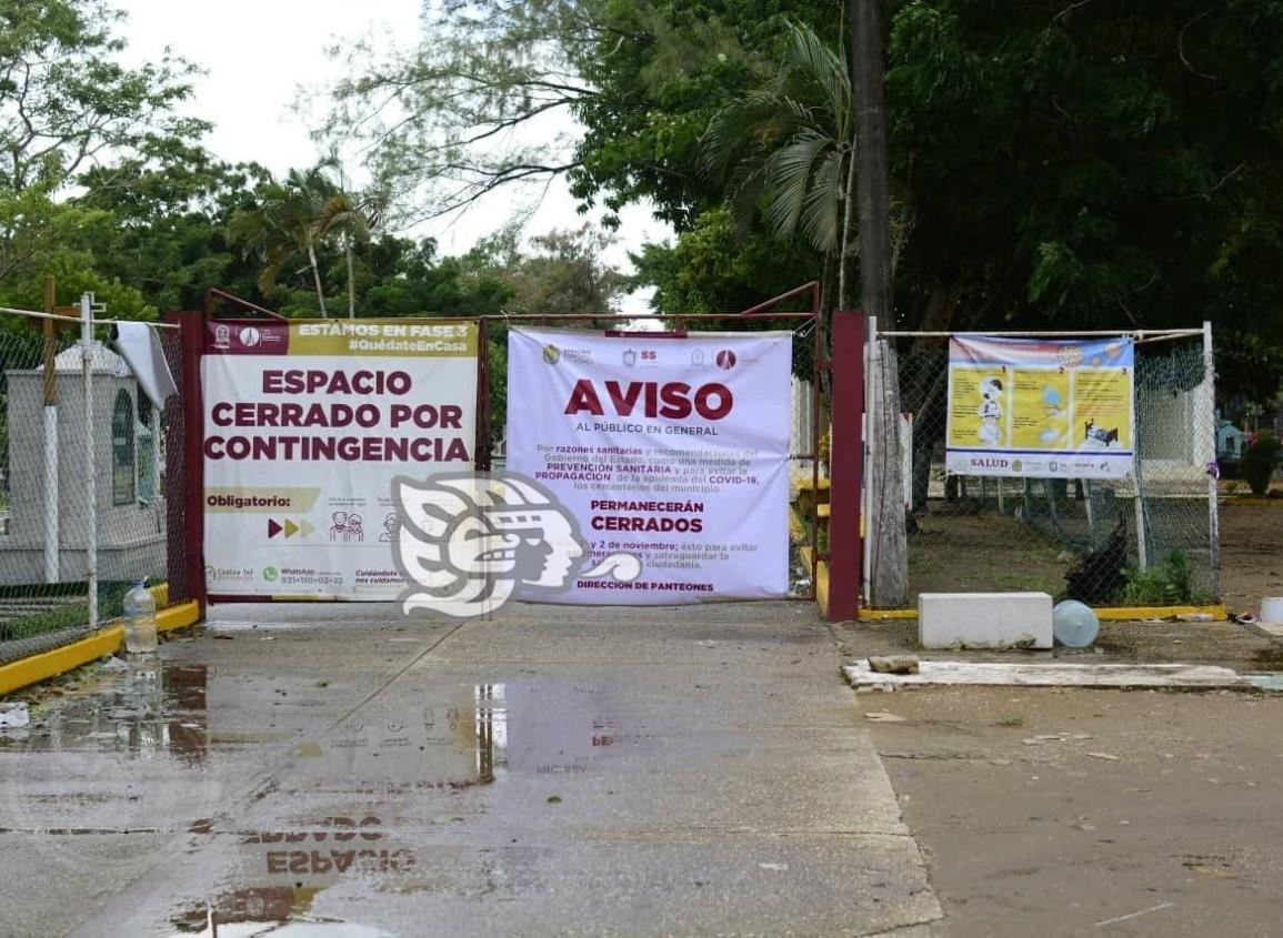 Exhorta Carranza a respetar horarios en los panteones