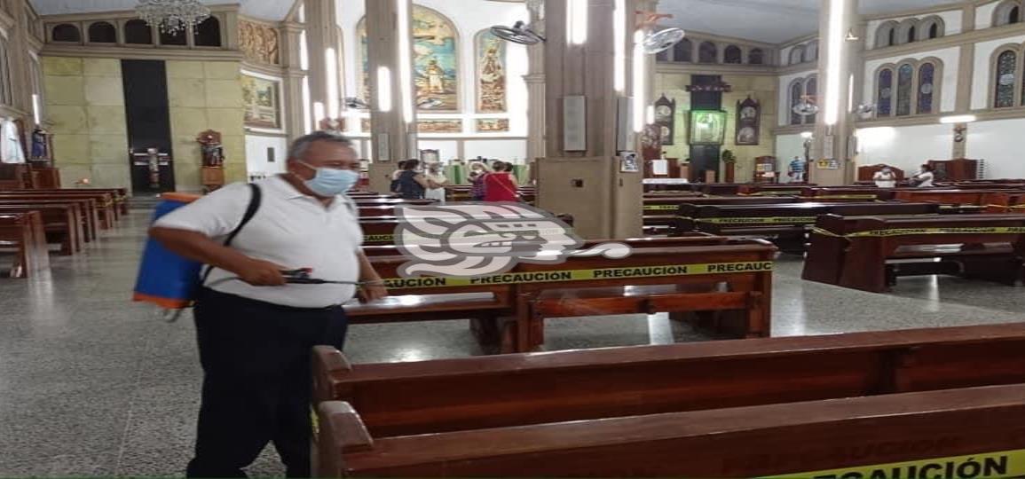 Parroquia de San Martín se prepara para día de muertos