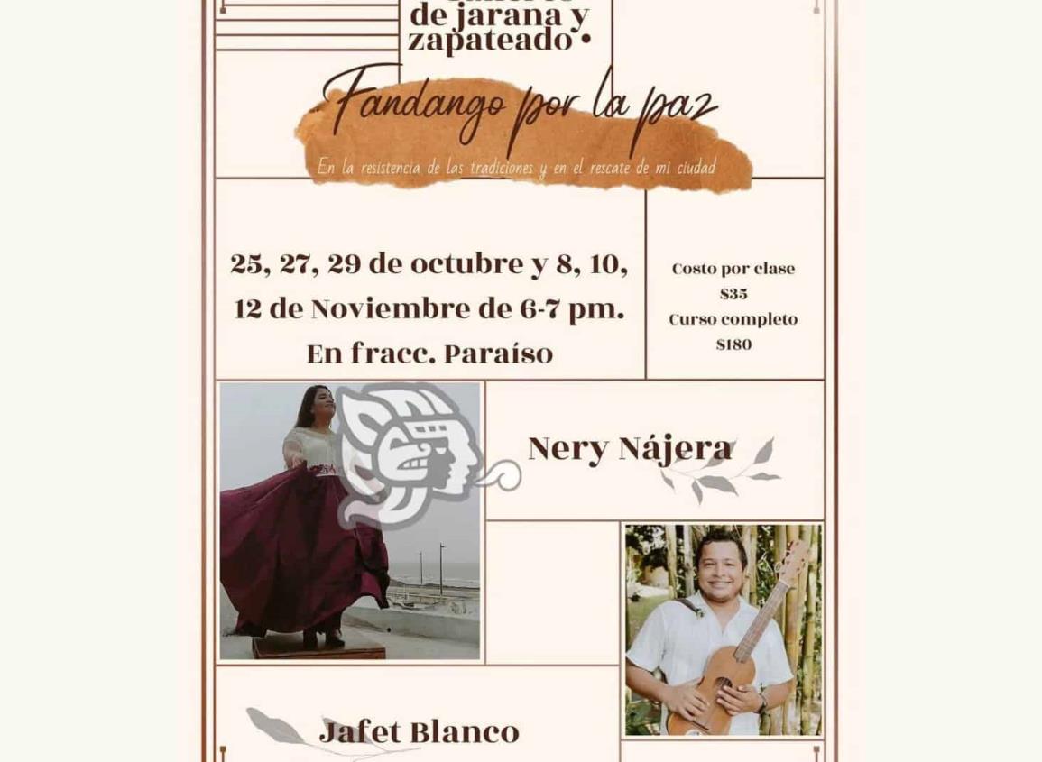 “Fandango por La Paz”, invitan a participar en los talleres y aprender sones