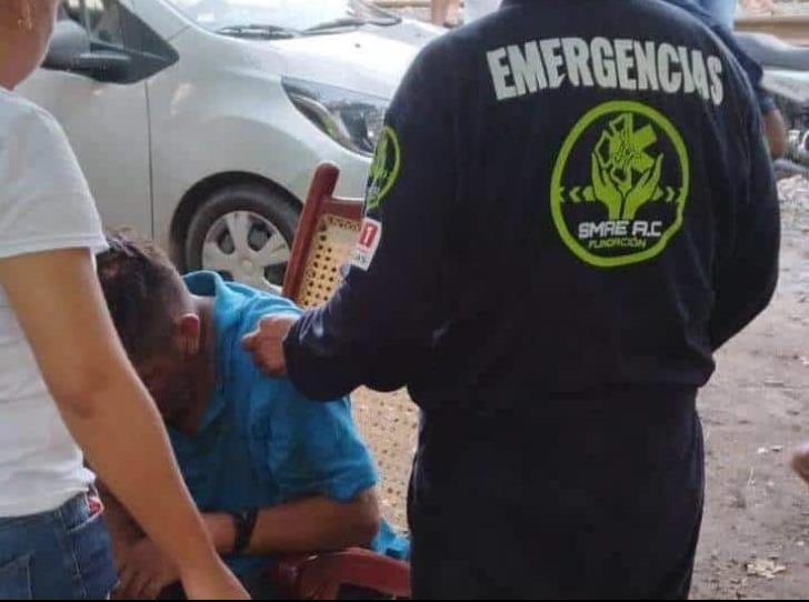 Trabajador resulta lesionado tras recibir descarga eléctrica