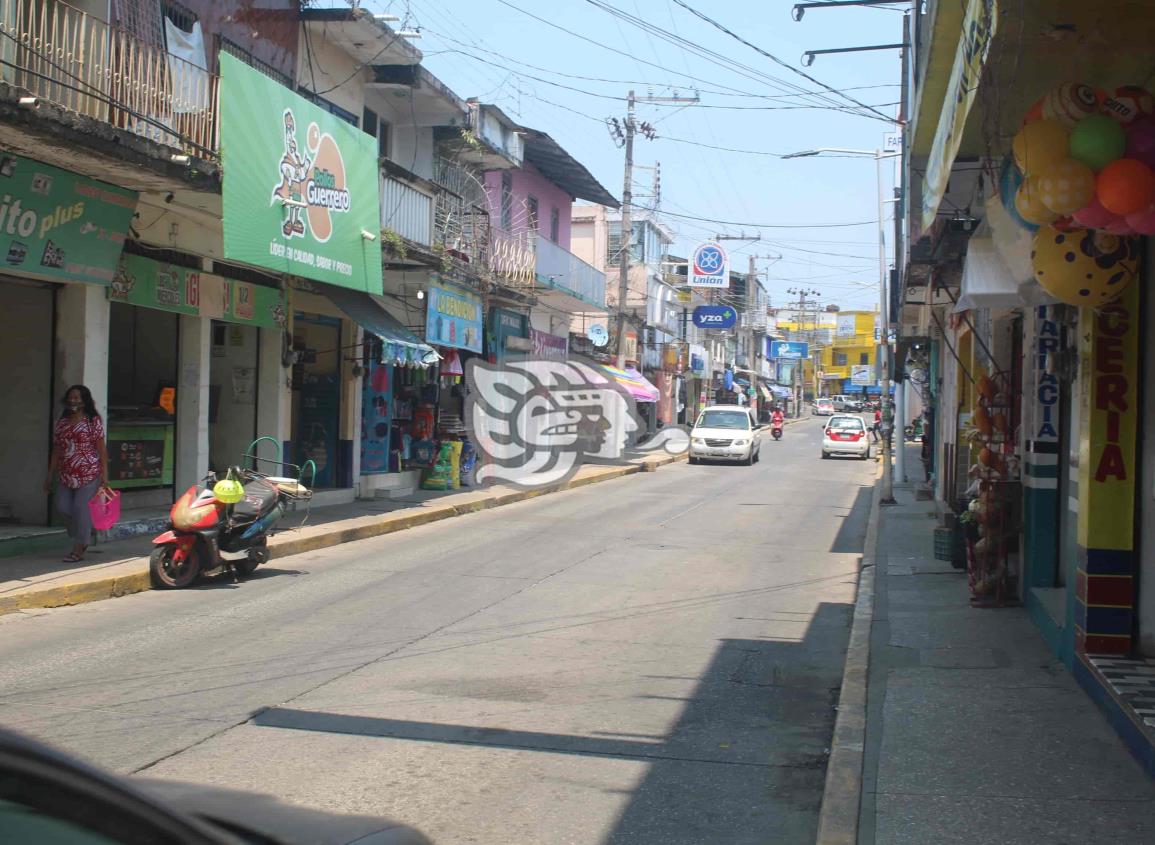 Apagón paraliza sector comercial de Agua Dulce