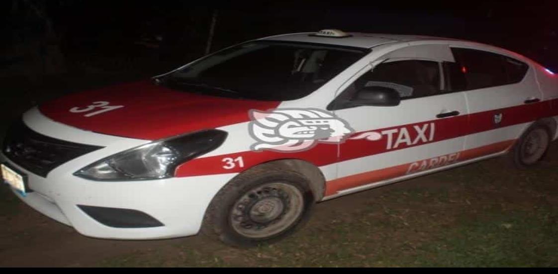 Pasajero despoja a taxista de su vehículo en Playa de Chachalacas