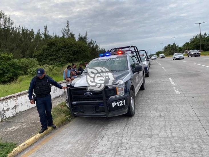 Hallan restos humanos en lote baldío de Veracruz