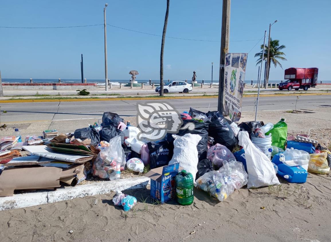 Recaudan productos reciclables para apoyar a deportistas de Coatzacoalcos 