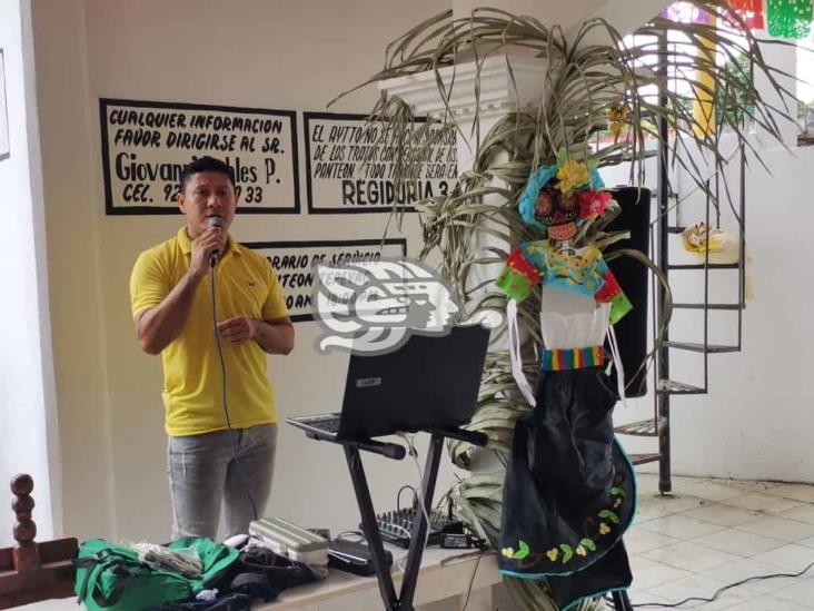 Familia Garrido, 20 años llevando música al panteón Tepeyac en Nanchital