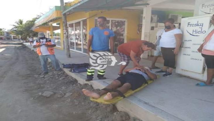 Cae de azotea en playa de Chachalacas