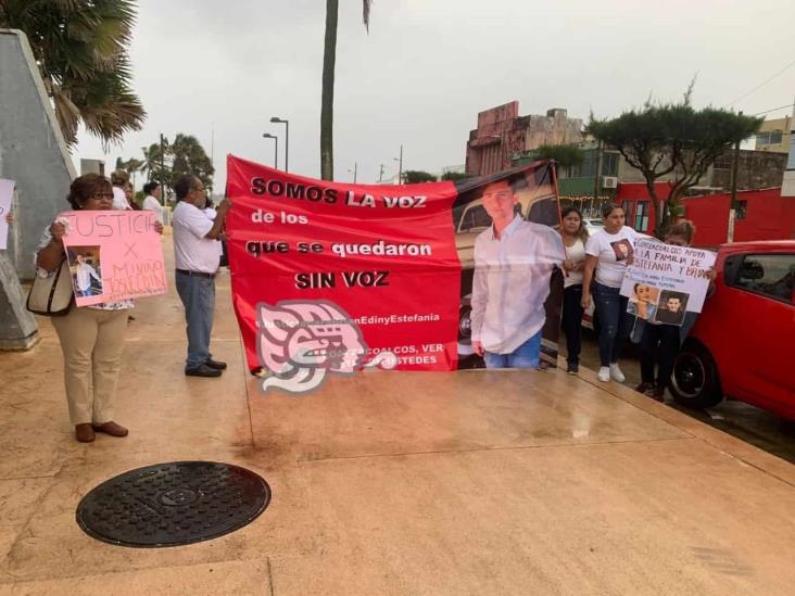 Exigen justicia para Edín con marcha en Coatzacoalcos