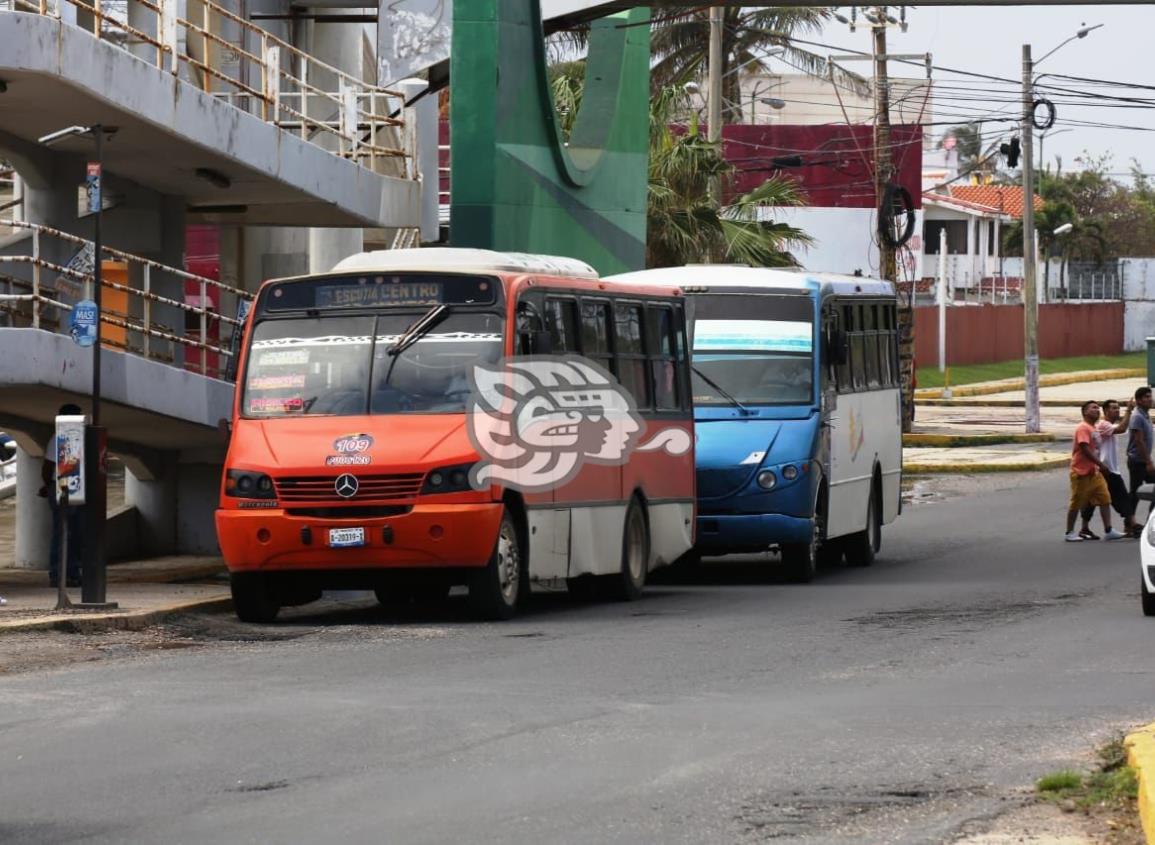 Reactivan 4 rutas de transporte urbano en Coatzacoalcos