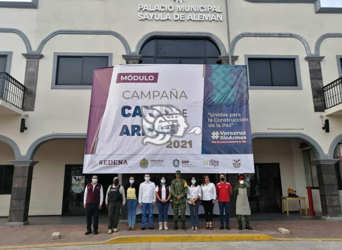 Arranca en Sayula la campaña de canje de armas