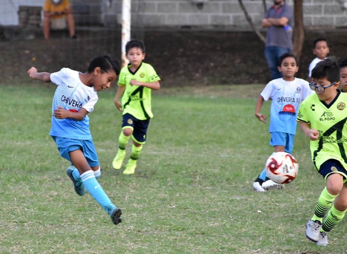 Hay intensa jornada en liga de fútbol