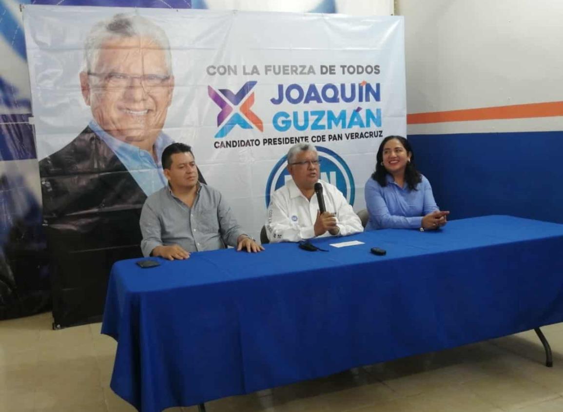 PAN Veracruz va por expulsión de traidores, advierte Guzmán Avilés