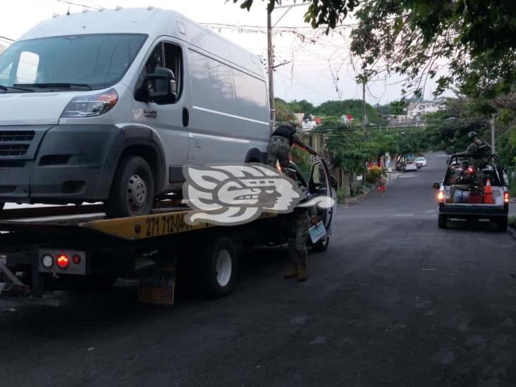 En Veracruz, asaltan camioneta de Estafeta