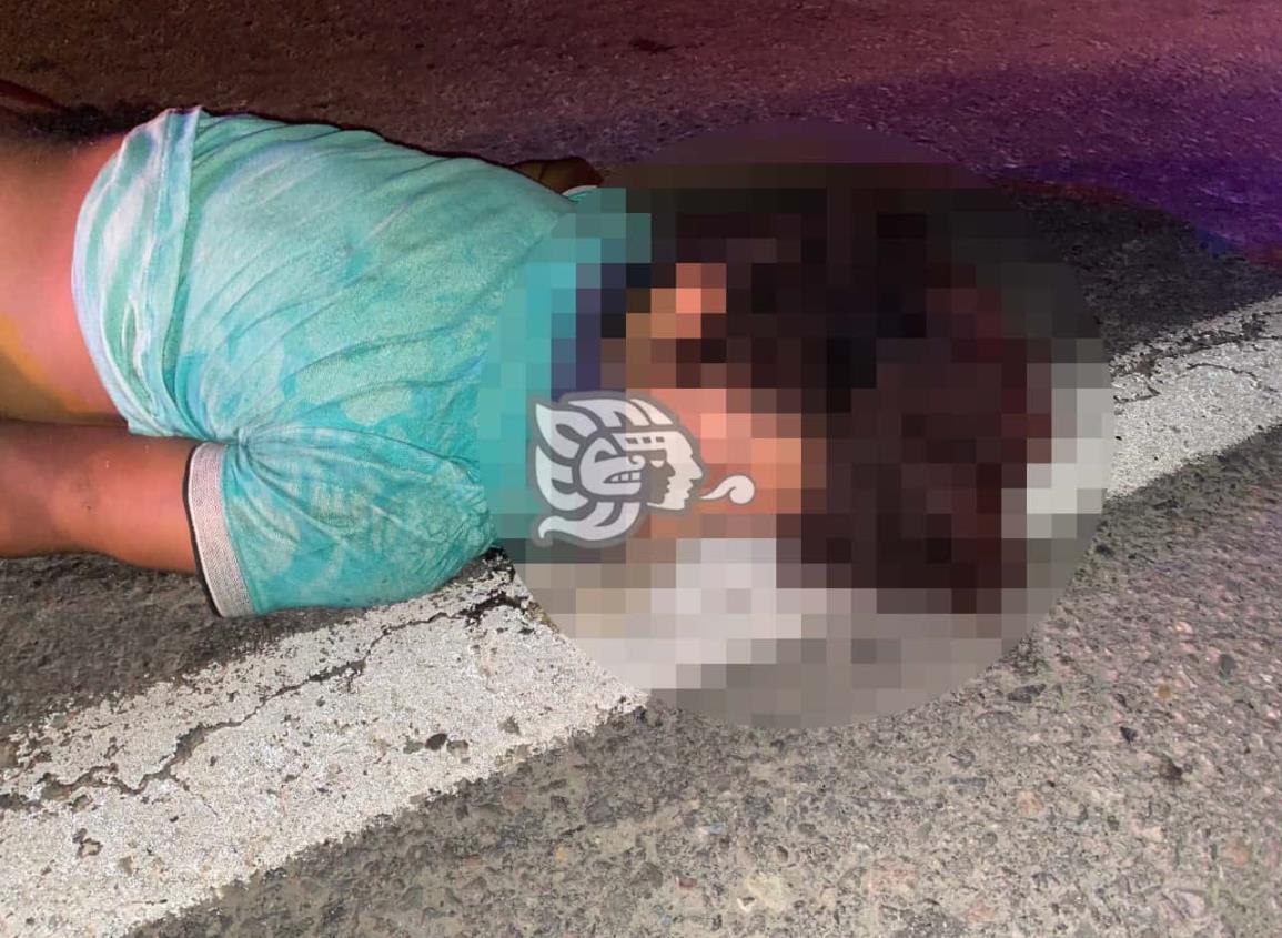 Reclaman cuerpo de joven atropellado en la  Cosolea-Nuevo Teapa