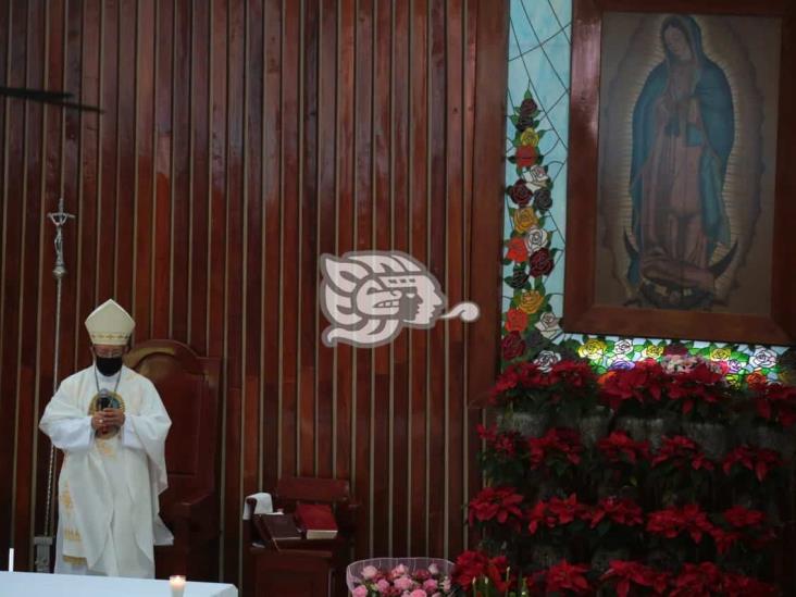 Sigue vivo el fervor guadalupano en Coatzacoalcos