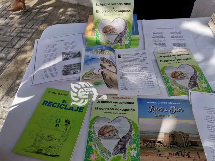 Romaldo Garrido presenta sus libros de poesía y el reciclaje
