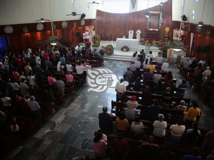 Sigue vivo el fervor guadalupano en Coatzacoalcos