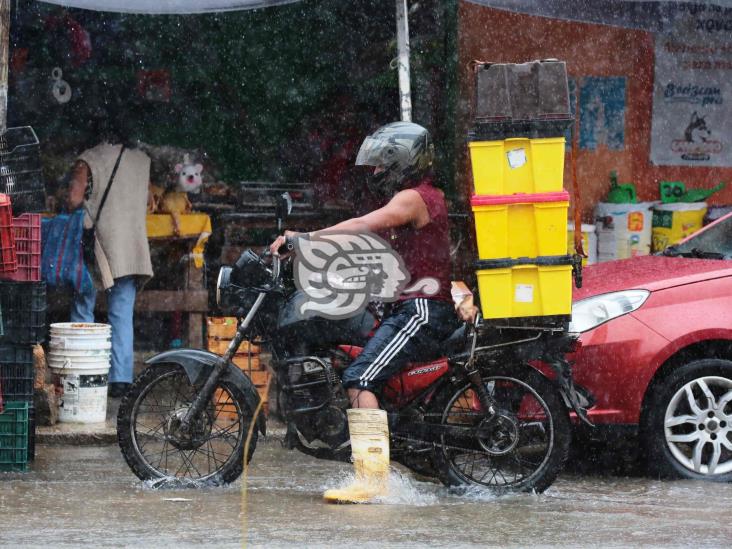 Chubasco sorprende a porteños; sin daños en mercados por ‘norte’