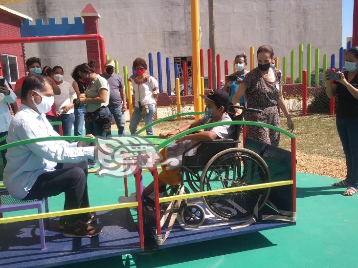 Inauguran el Parque Infantil Inclusivo Playa Sol