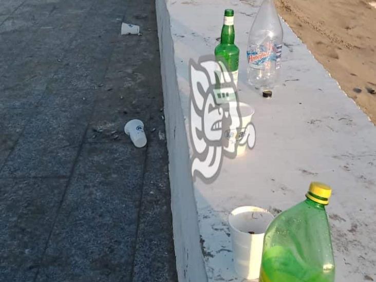 A las 07:02 horas, primer amanecer del 2022 en el puerto de Veracruz