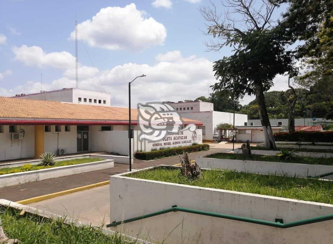 Registra hospital de Acayucan primer muerte por COVID en el 2022  