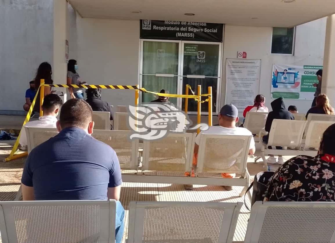 Al 50% ocupación de las camas generales en HGZ 36 del IMSS