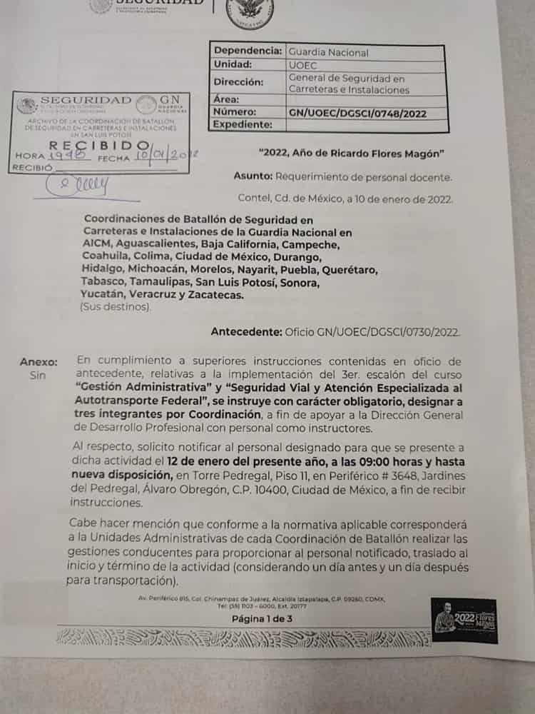 Bajo control militar, vigilancia de carreteras y aeropuertos en Veracruz y 11 estados