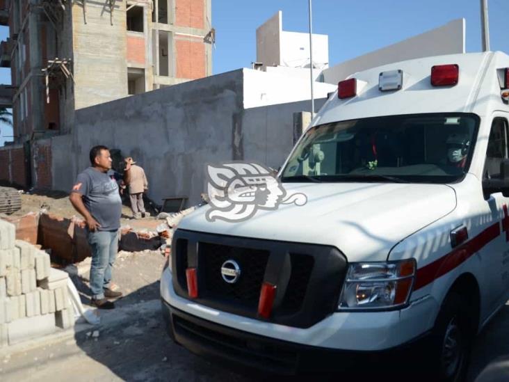 Cae obrero desde tercer piso en Veracruz