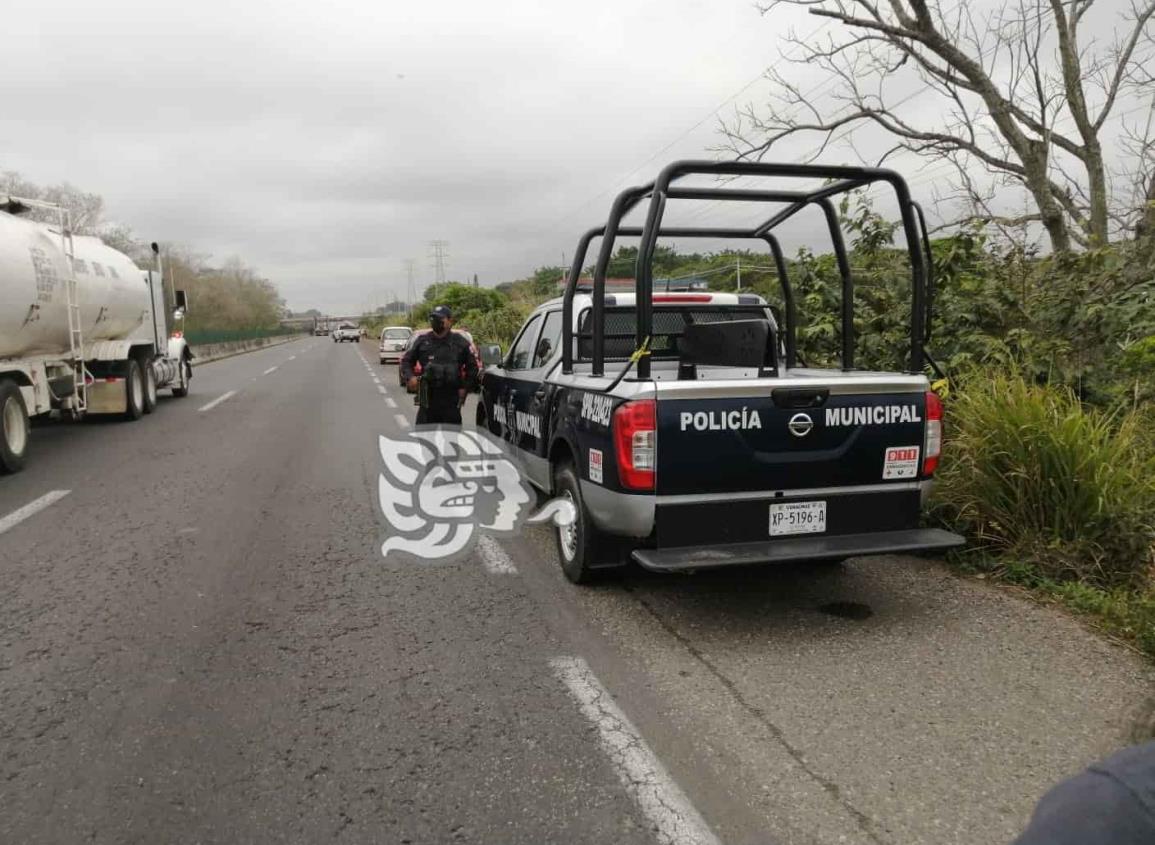 Encuentran dos cuerpos embolsados en la Cosoleacaque-Nuevo Teapa