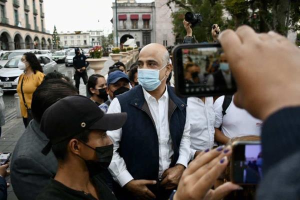 Xalapeños no necesitan garrote ni multas, dice Ahued sobre uso de cubrebocas