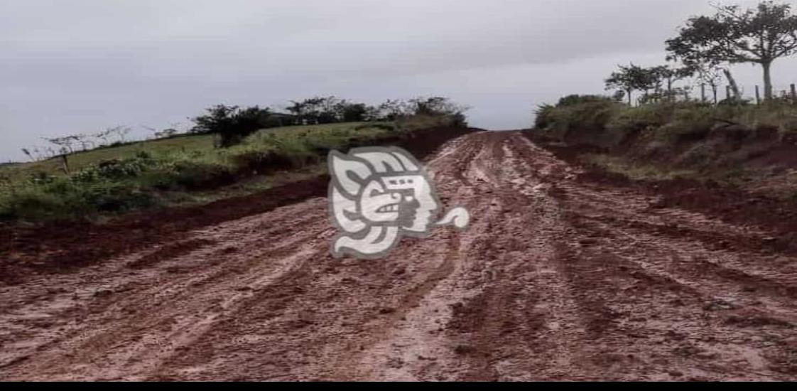 Exhiben deplorables condiciones de caminos en Tatahuicapan