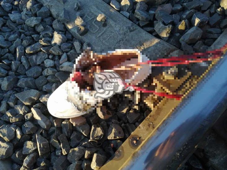 Centroamericano es arrollado por el tren en Río Blanco