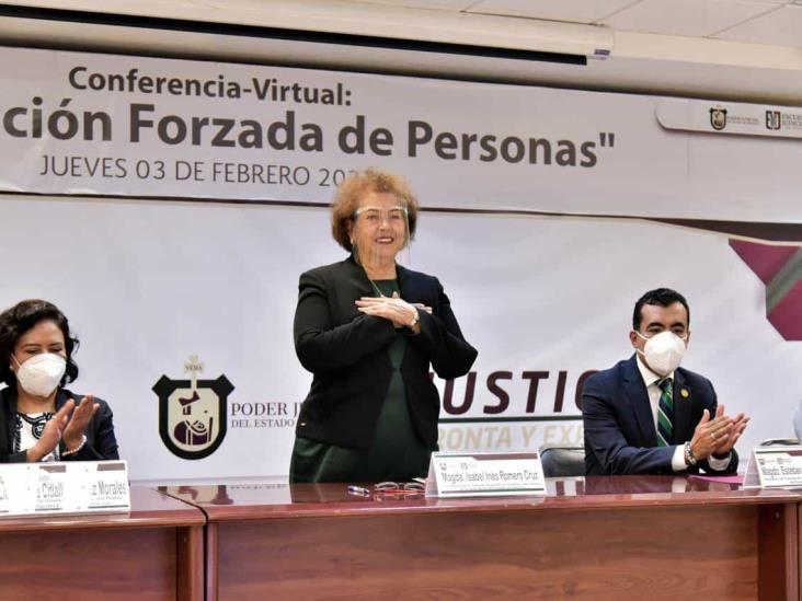 Poder Judicial del Estado instruye a personal sobre atención en desaparición forzada