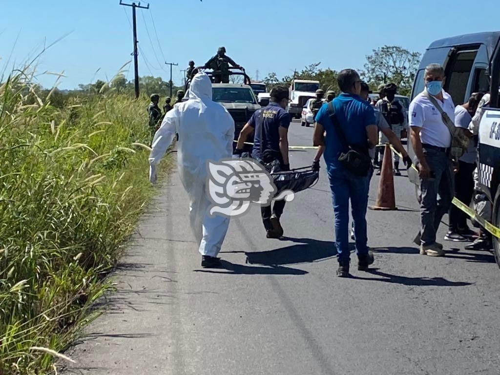 Restos encontrados en Las Matas, sin ser identificados