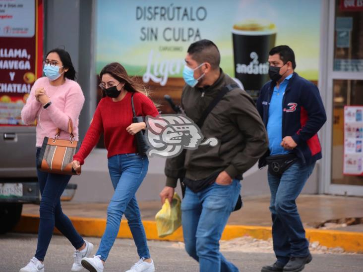 Hasta los 12.5 grados bajó la temperatura en Coatzacoalcos