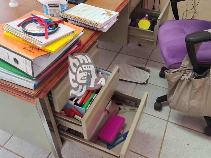 Roban en escuela de educación especial de Acayucan