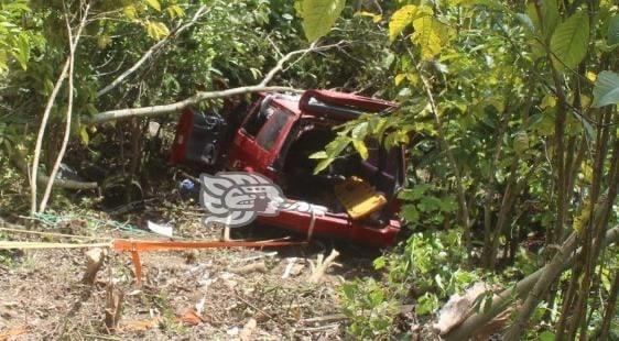 Suben a dos, los muertos en accidente en la carretera Zongolica- Comalapa