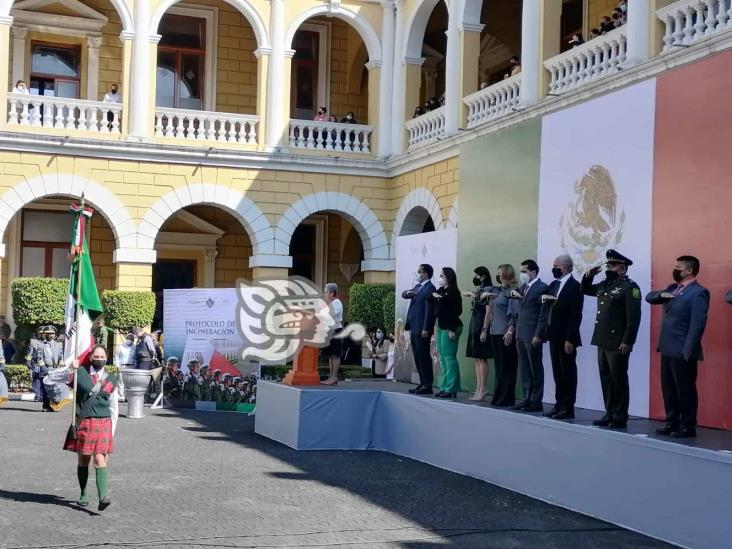 Celebran en Orizaba el 201 aniversario del Día de la Bandera Mexicana