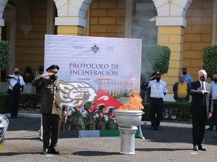 Celebran en Orizaba el 201 aniversario del Día de la Bandera Mexicana