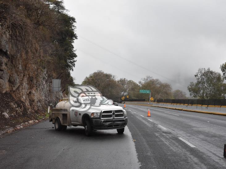 Hombre muere atropellado sobre la autopista Orizaba-Puebla