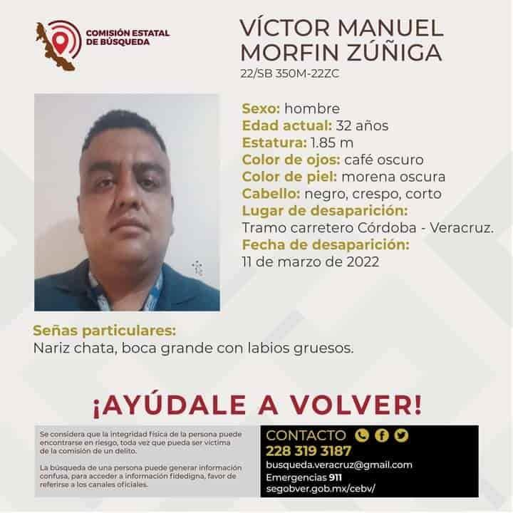 Desaparece hombre cuando viajaba sobre la autopista Córdoba-Veracruz