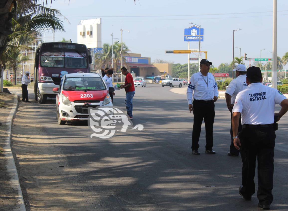 Se negociará aumento a tarifas del transporte público en Veracruz